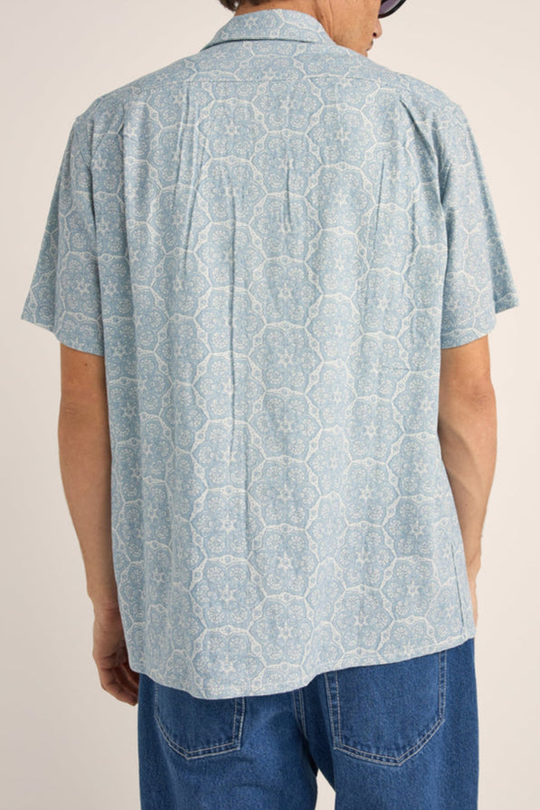 Rhythm - Mens - Tops - Button Ups - Vera Short Sleeve Shirt - MTT Collective