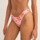 Rhythm - Womens - Swim - Bottoms - Bora Bora Floral High Cut Bottoms - MTT Collective