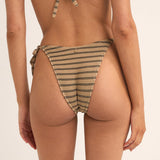 Rhythm - Womens - Swim - Bottoms - Sol Stripe Tie Side High Cut Bottoms - MTT Collective