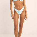 Rhythm - Womens - Swim - Bottoms - Serenity Floral High Cut Bottoms - MTT Collective