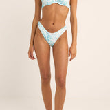 Rhythm - Womens - Swim - Tops - Serenity Floral Panelled Bikini Top - MTT Collective