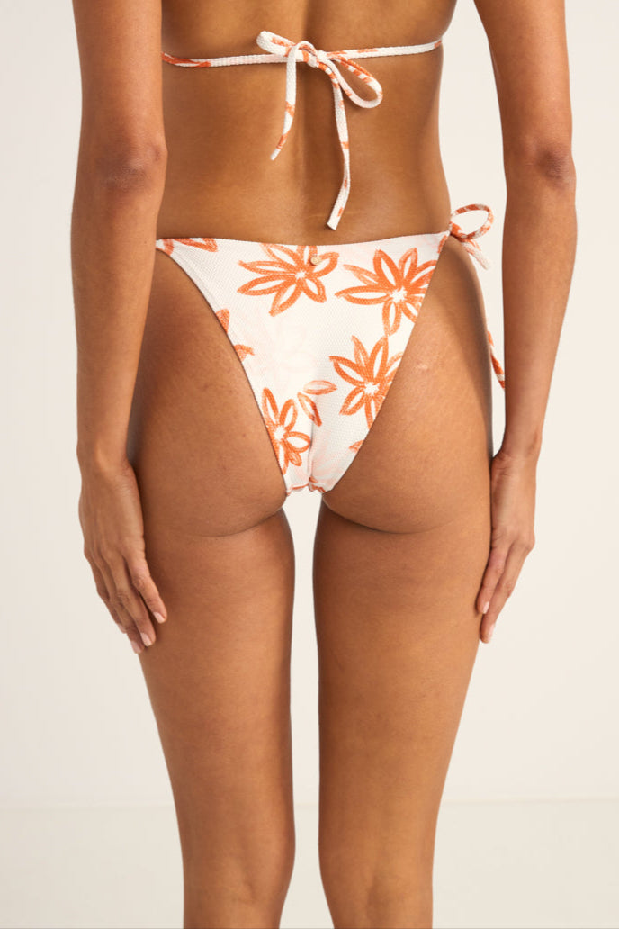Rhythm - Womens - Swim - Bottoms - Sanctuary Floral Tie Side Hi Cut Bikini Bottoms - MTT Collective