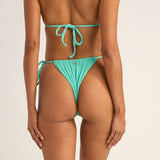 Rhythm - Womens - Swim - Bottoms - Isla Rib Gathered Tie Side Itsy Bottom - MTT Collective