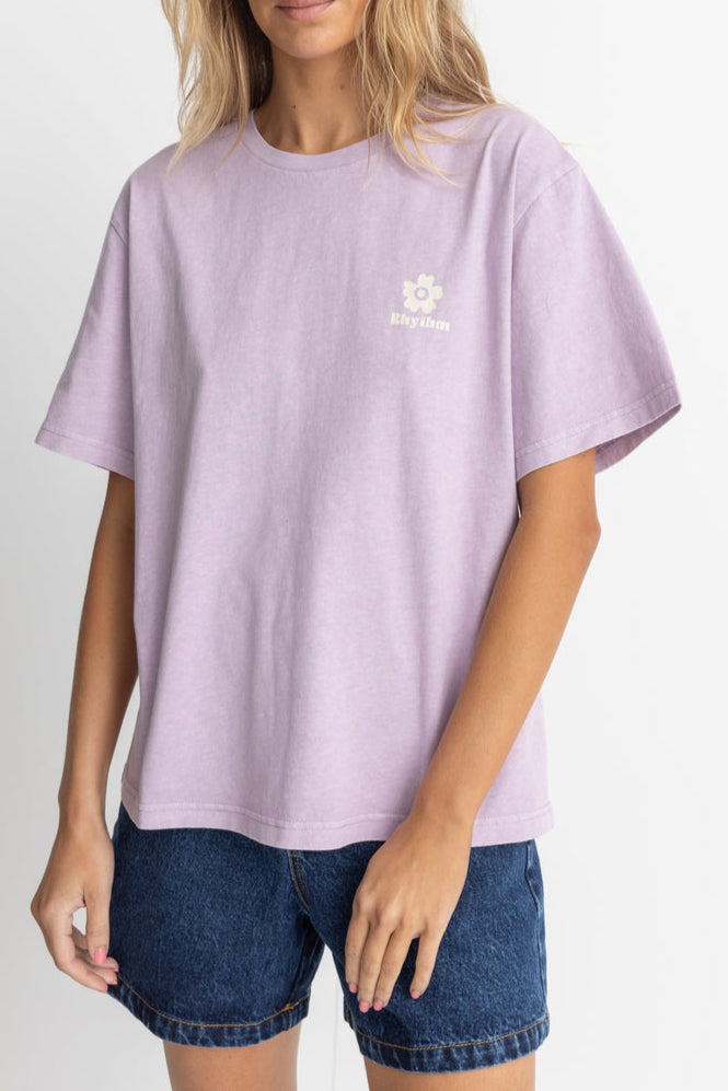 Rhythm - Womens - Tops - Tees - Scenescape Oversized T-Shirt - MTT Collective