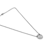 MTT Jewelry - Jewelry - Necklaces - Pamela Held Blank Circle Necklace - MTT Collective