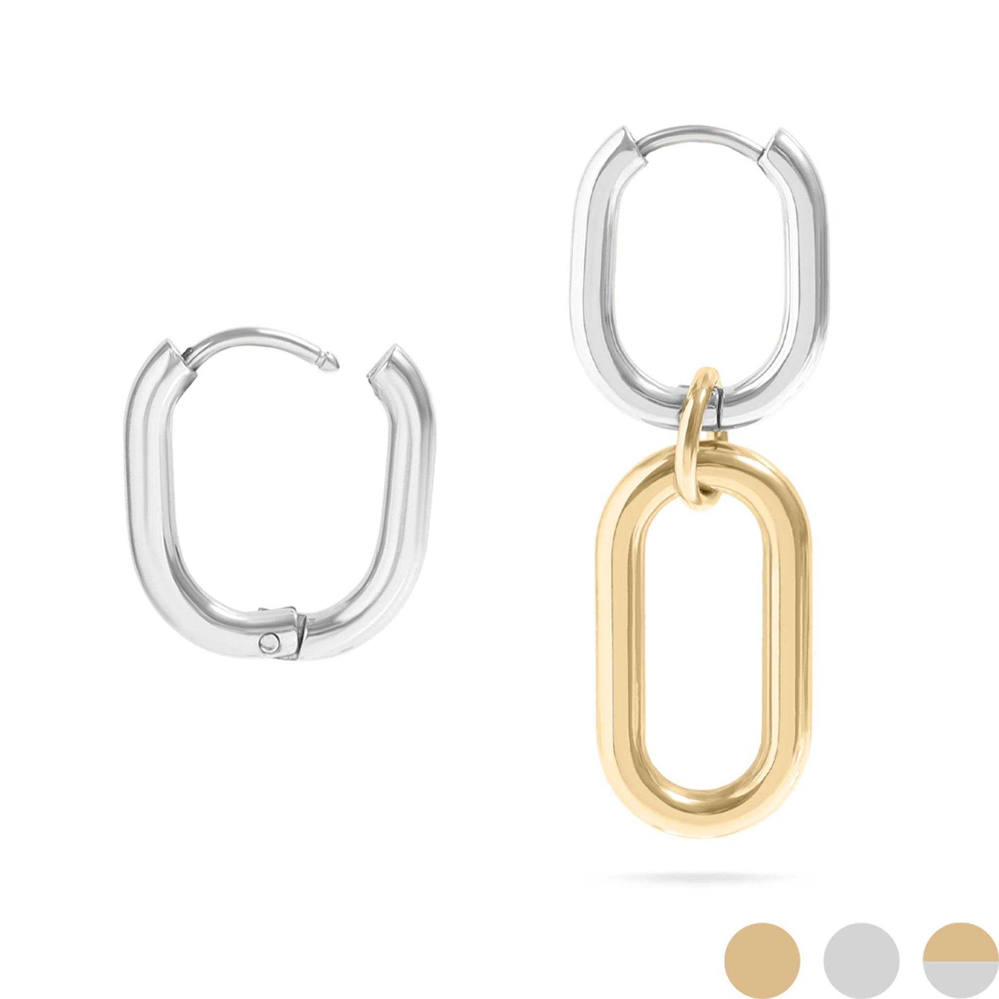 MTT Jewelry - Jewelry - Earrings - Convertible Huggie Earrings - MTT Collective