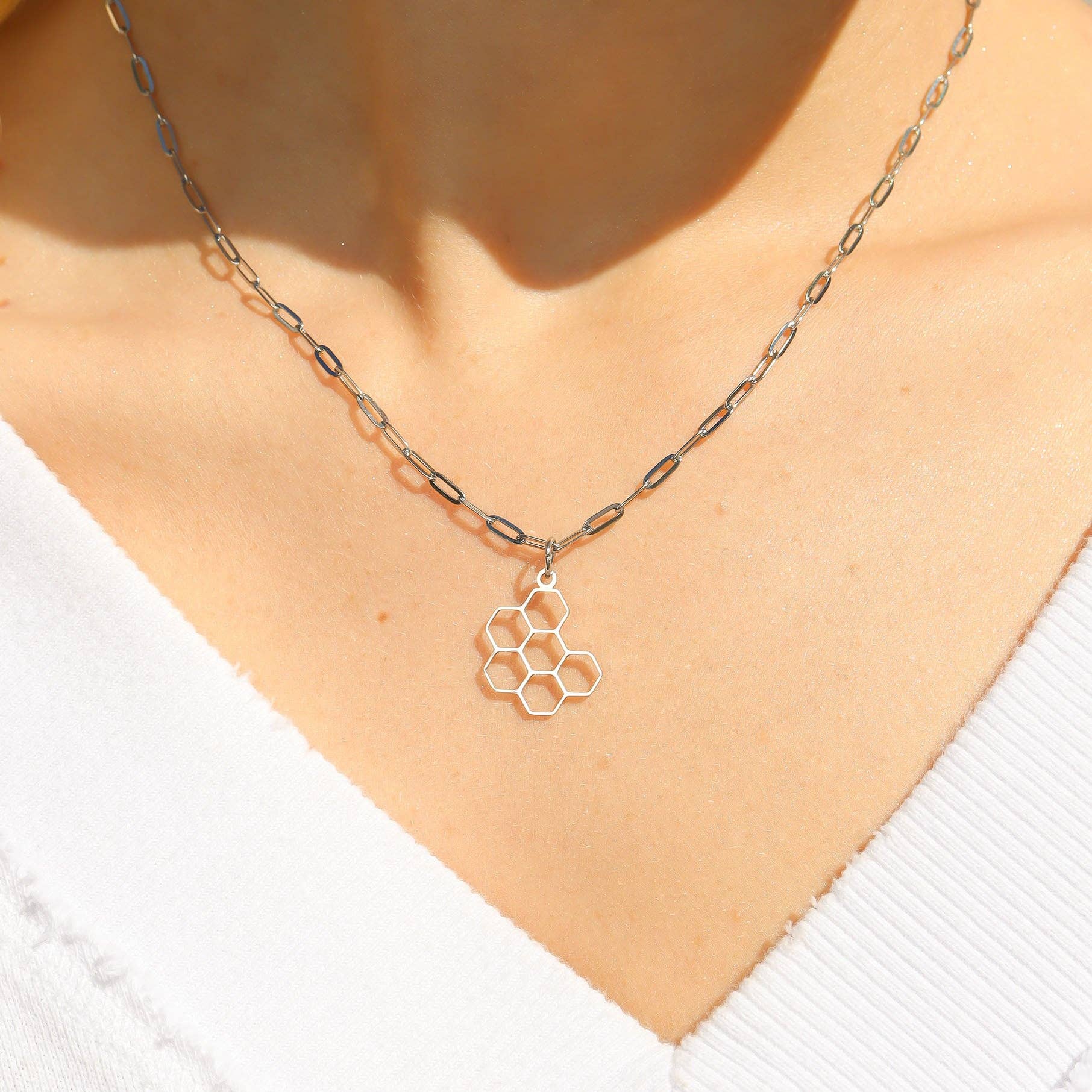 MTT Jewelry - Jewelry - Charms - Honeycomb Charm - MTT Collective