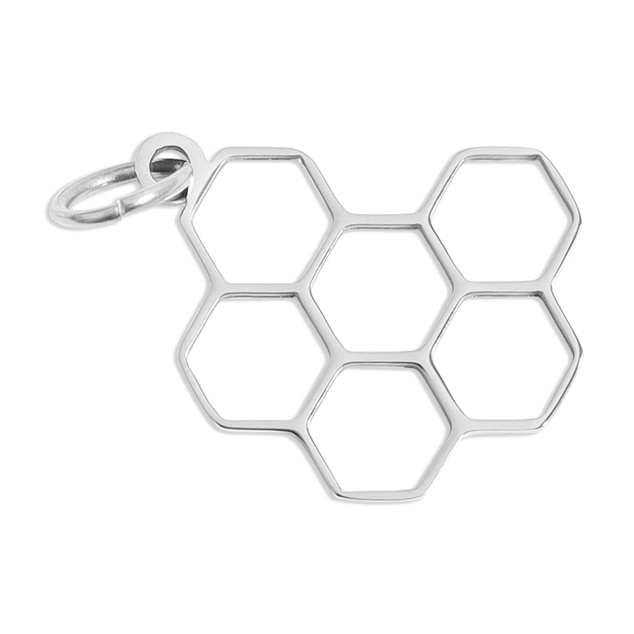 MTT Jewelry - Jewelry - Charms - Honeycomb Charm - MTT Collective
