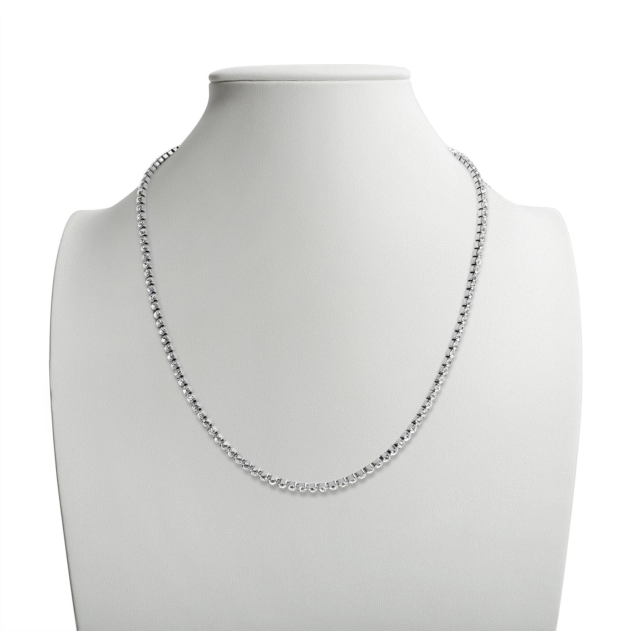 MTT Jewelry - Jewelry - Necklaces - CZ Tennis Chain Necklace - MTT Collective