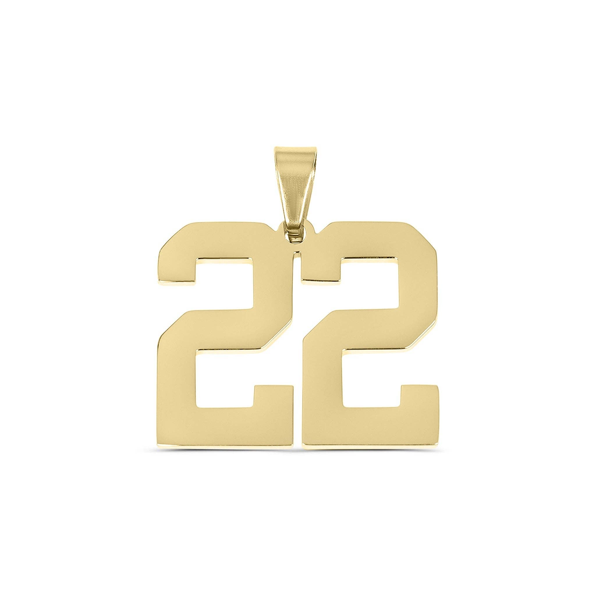 MTT Jewelry - Jewelry - Charms - Sport Number Pendant - MTT Collective