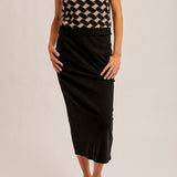 Mallory V-Neck Slub Textured Vest