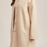 Ruthie Teddy Textured Button Down Coat