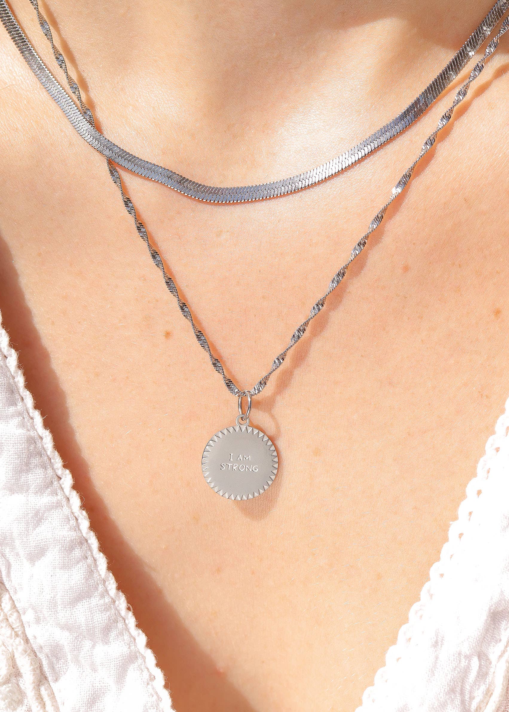 MTT Jewelry - Jewelry - Charms - "I Am Strong" Charm - MTT Collective