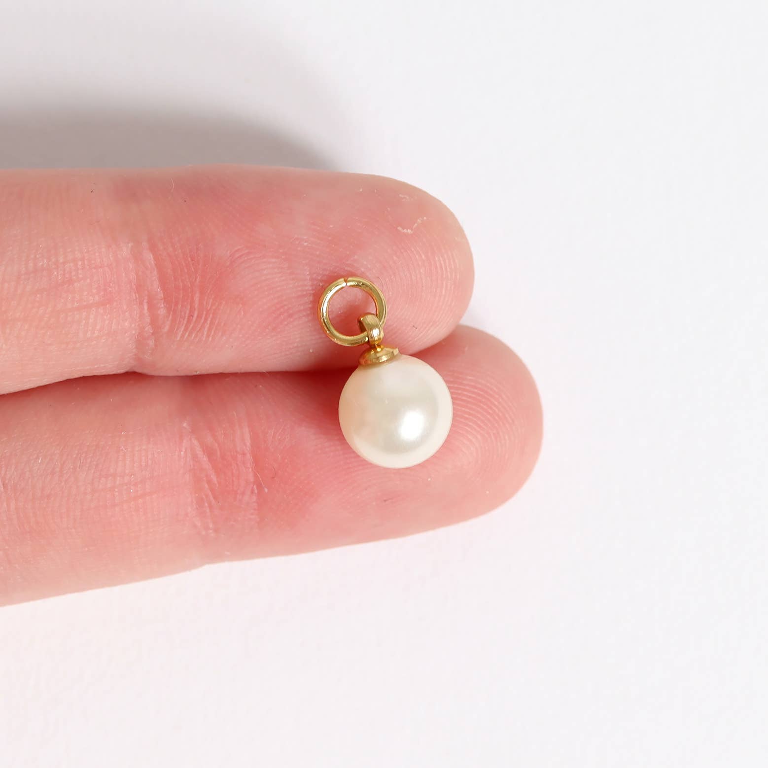 MTT Jewelry - Jewelry - Charms - 8mm Glass Pearl Charms - MTT Collective