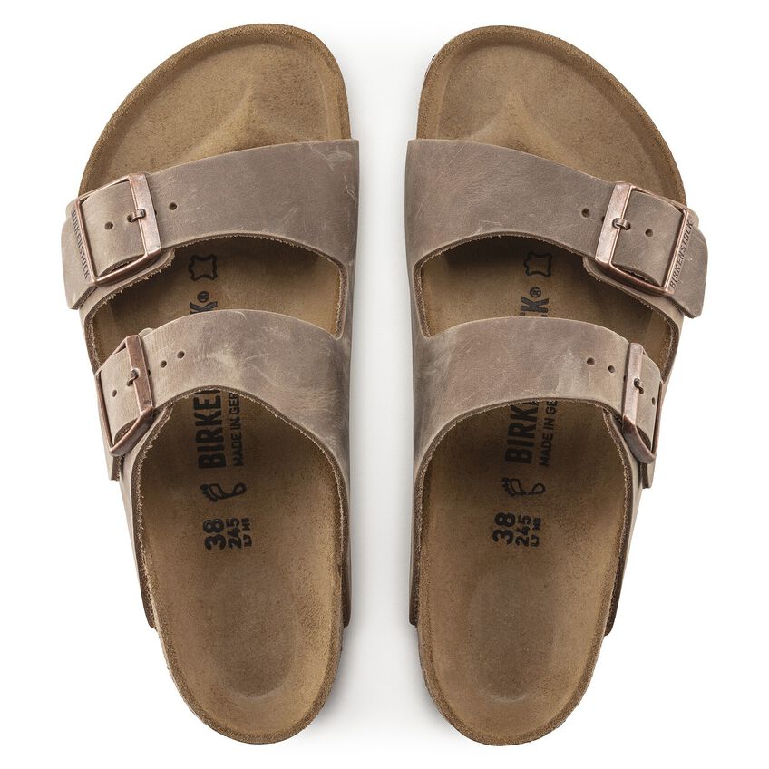 Birkenstock - Womens - Shoes - Sandals - Arizona Oiled Leather Sandals - MTT Collective