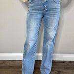 Lowell High Rise Step-Hem Jeans - MTT Collective