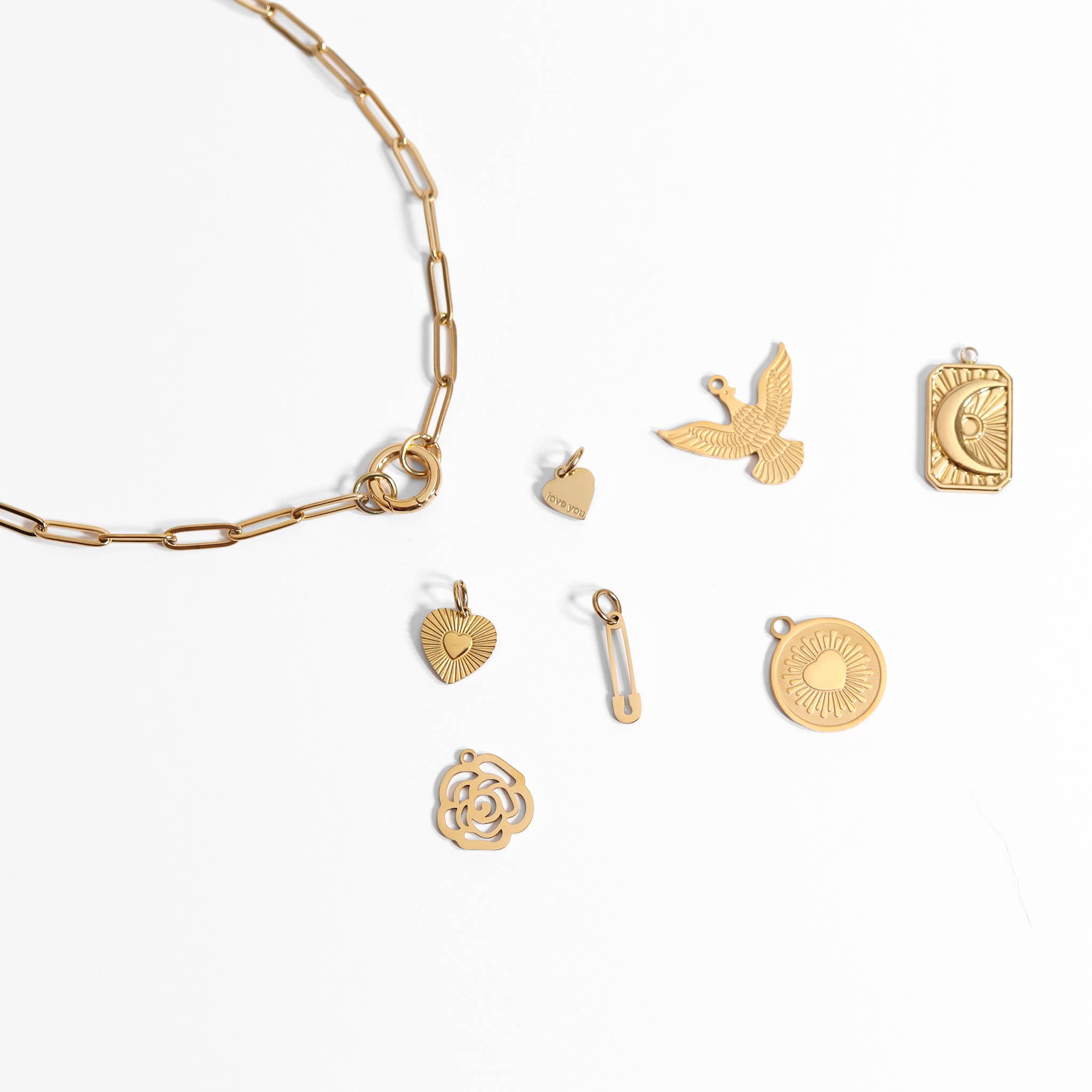 MTT Jewelry - Jewelry - Charms - Rose Charm - MTT Collective