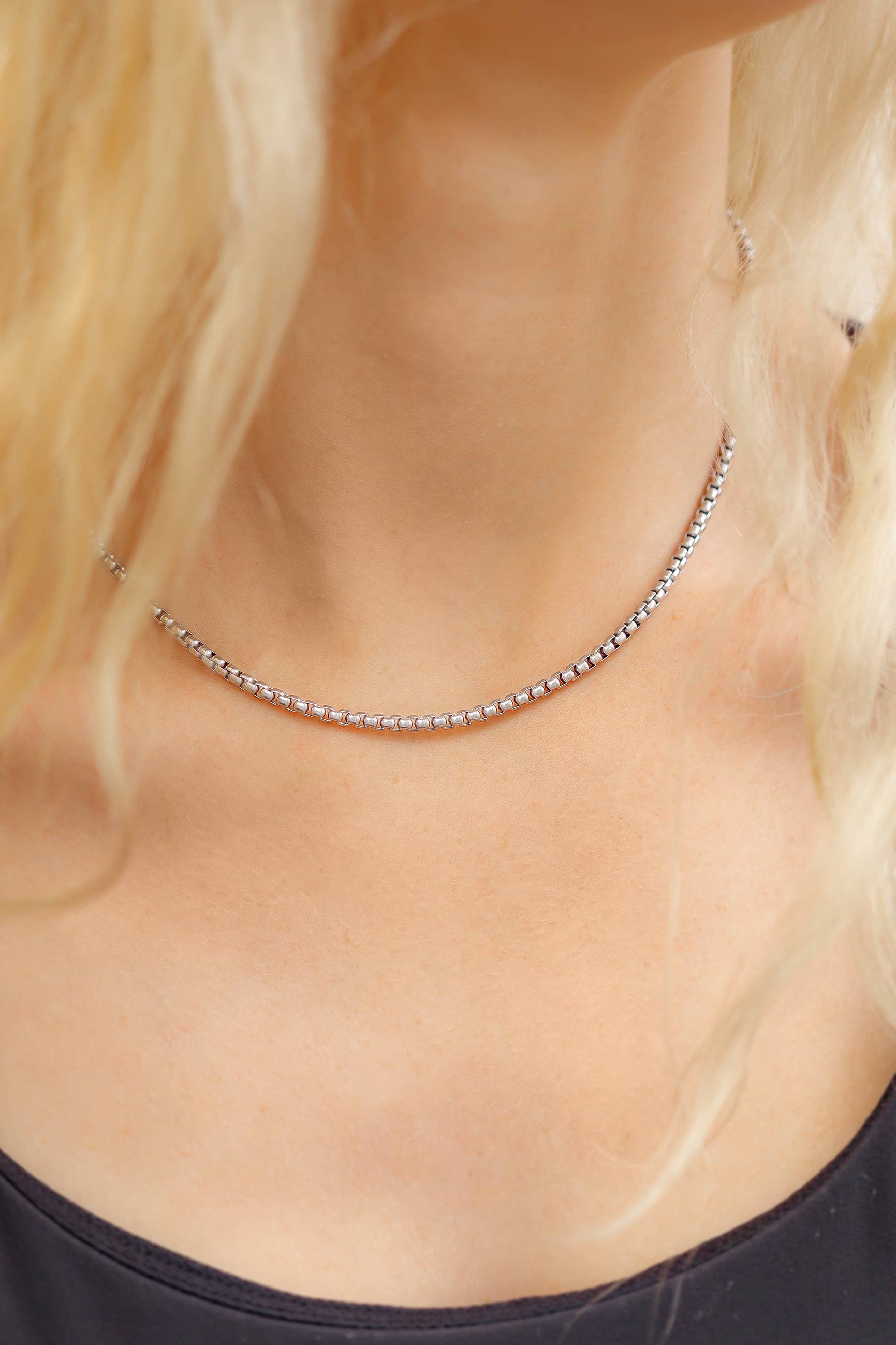 MTT Jewelry - Jewelry - Necklaces - Rory Rounded Box Chain - MTT Collective