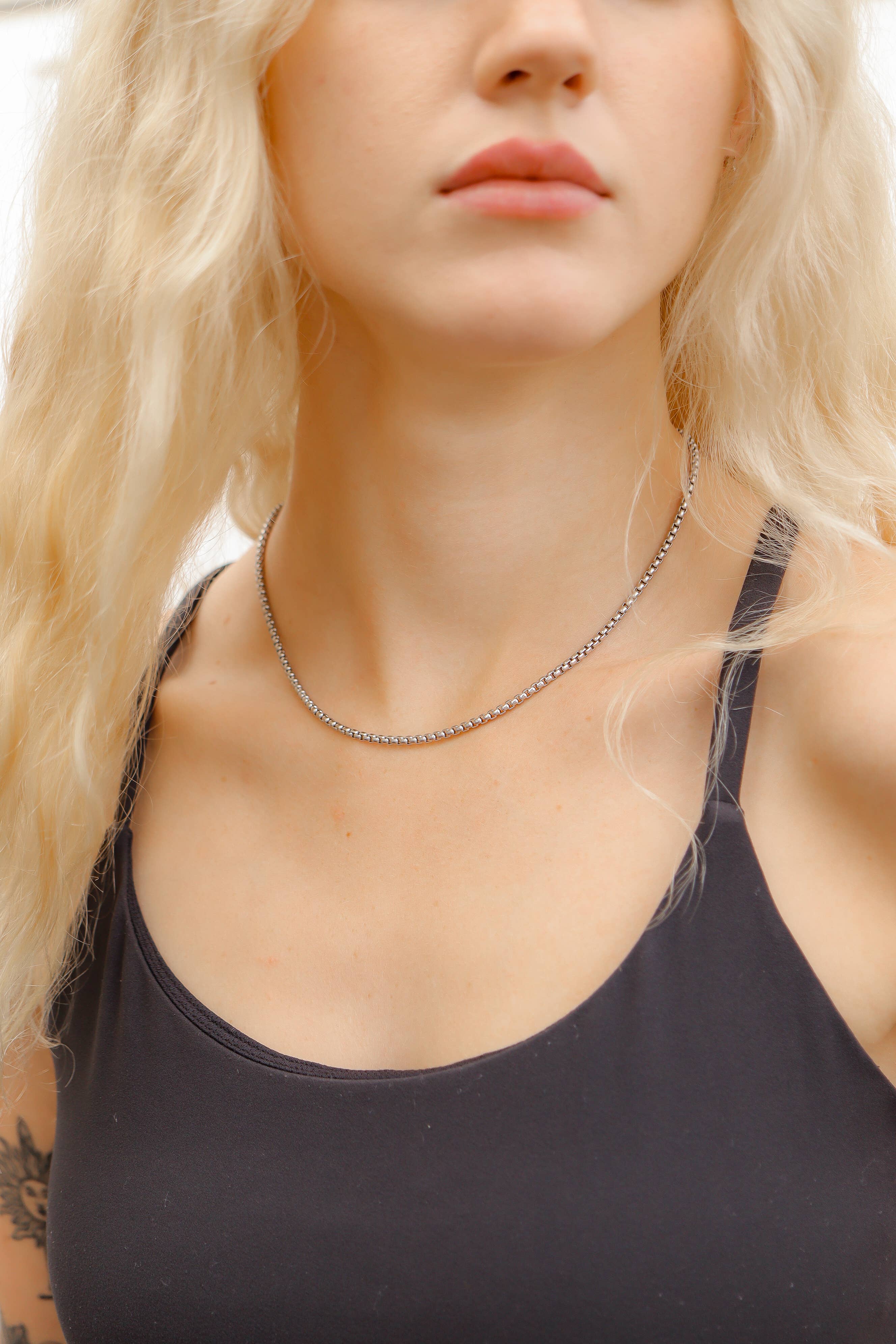 MTT Jewelry - Jewelry - Necklaces - Rory Rounded Box Chain - MTT Collective