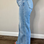Lowell High Rise Step-Hem Jeans - MTT Collective