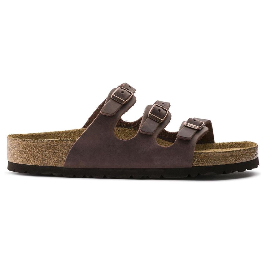 Birkenstock - Womens - Shoes - Sandals - Florida Soft Footbed Oiled Leather Sandal - MTT Collective