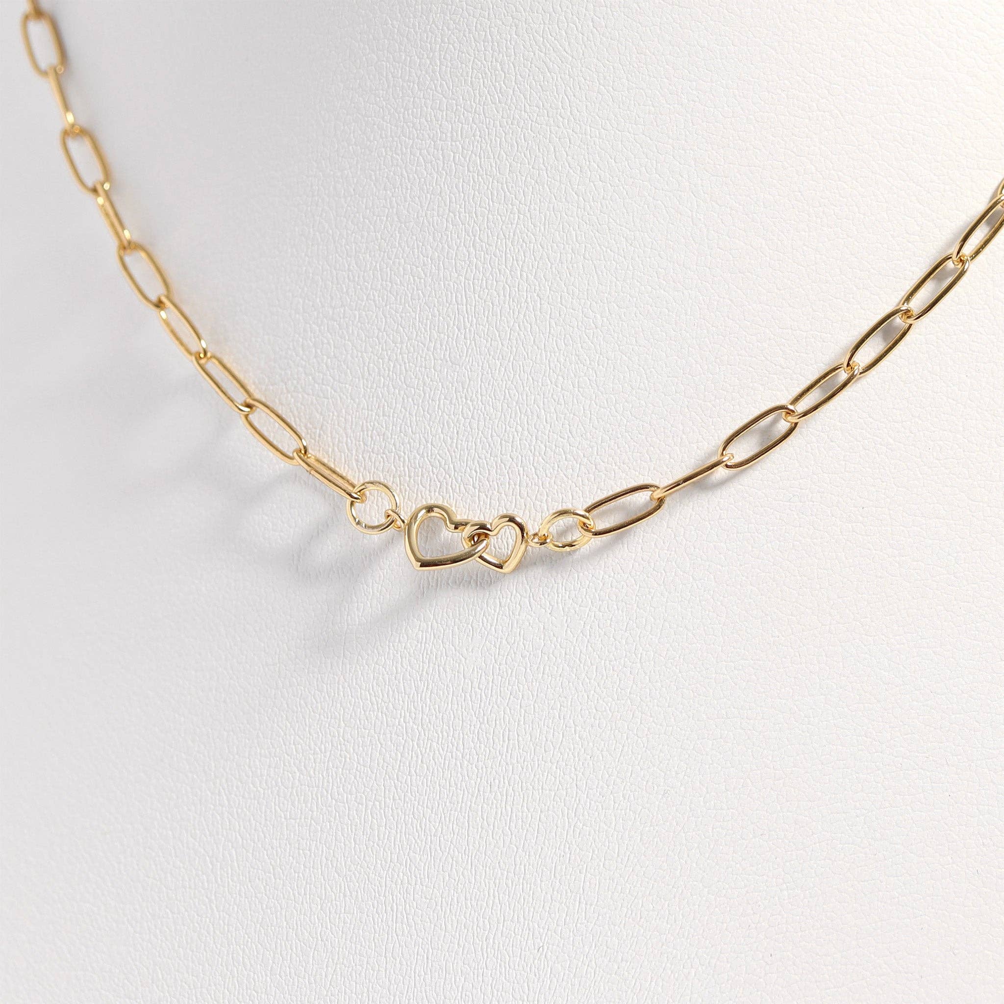 MTT Jewelry - Jewelry - Charms - Sterling Silver Double Heart Horizontal Connector Permanent Jewelry Charm - MTT Collective