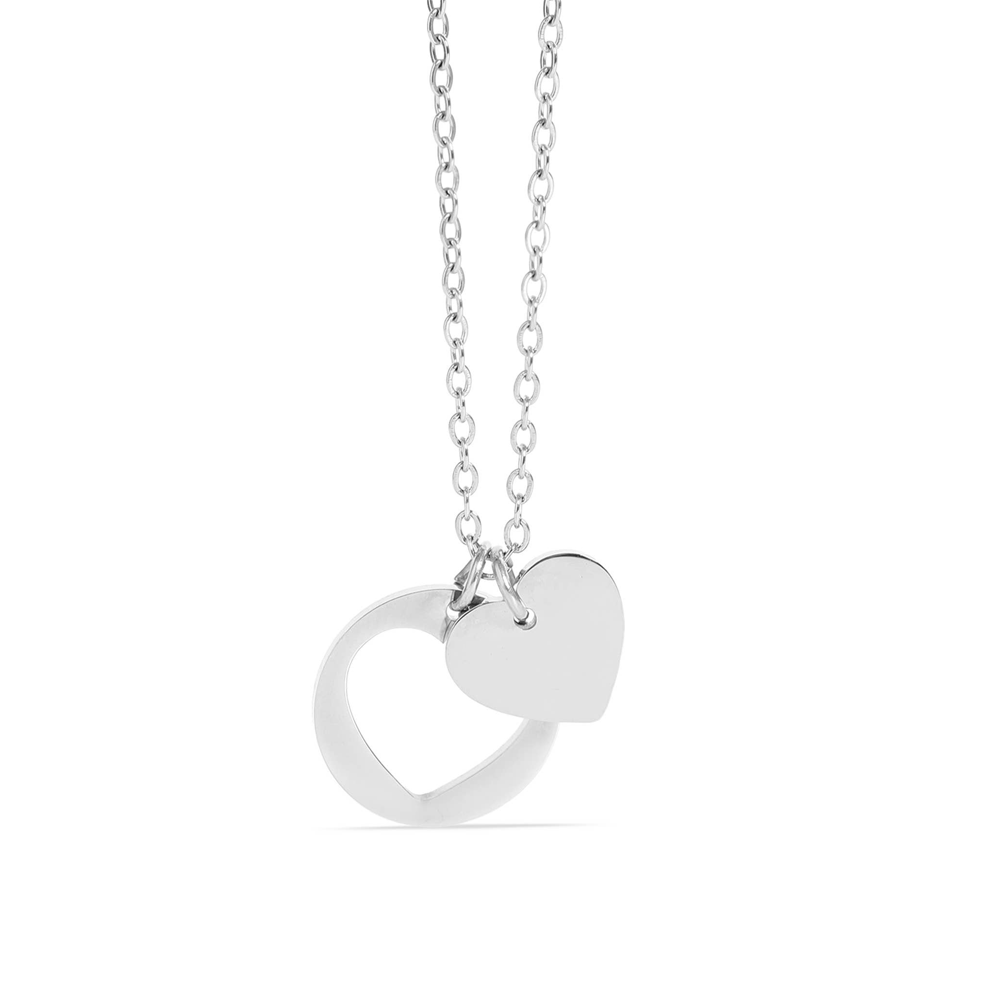 MTT Jewelry - Jewelry - Necklaces - Lacy Heart Cutout Necklace - MTT Collective