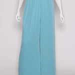 Tyche - Womens - Bottoms - Pants - Back In Time Poly Silk Pocket Pants - MTT Collective