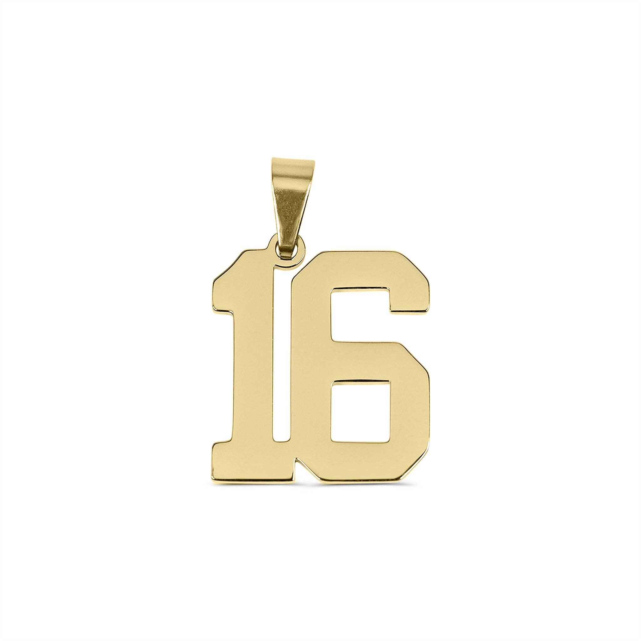 MTT Jewelry - Jewelry - Charms - Sport Number Pendant - MTT Collective