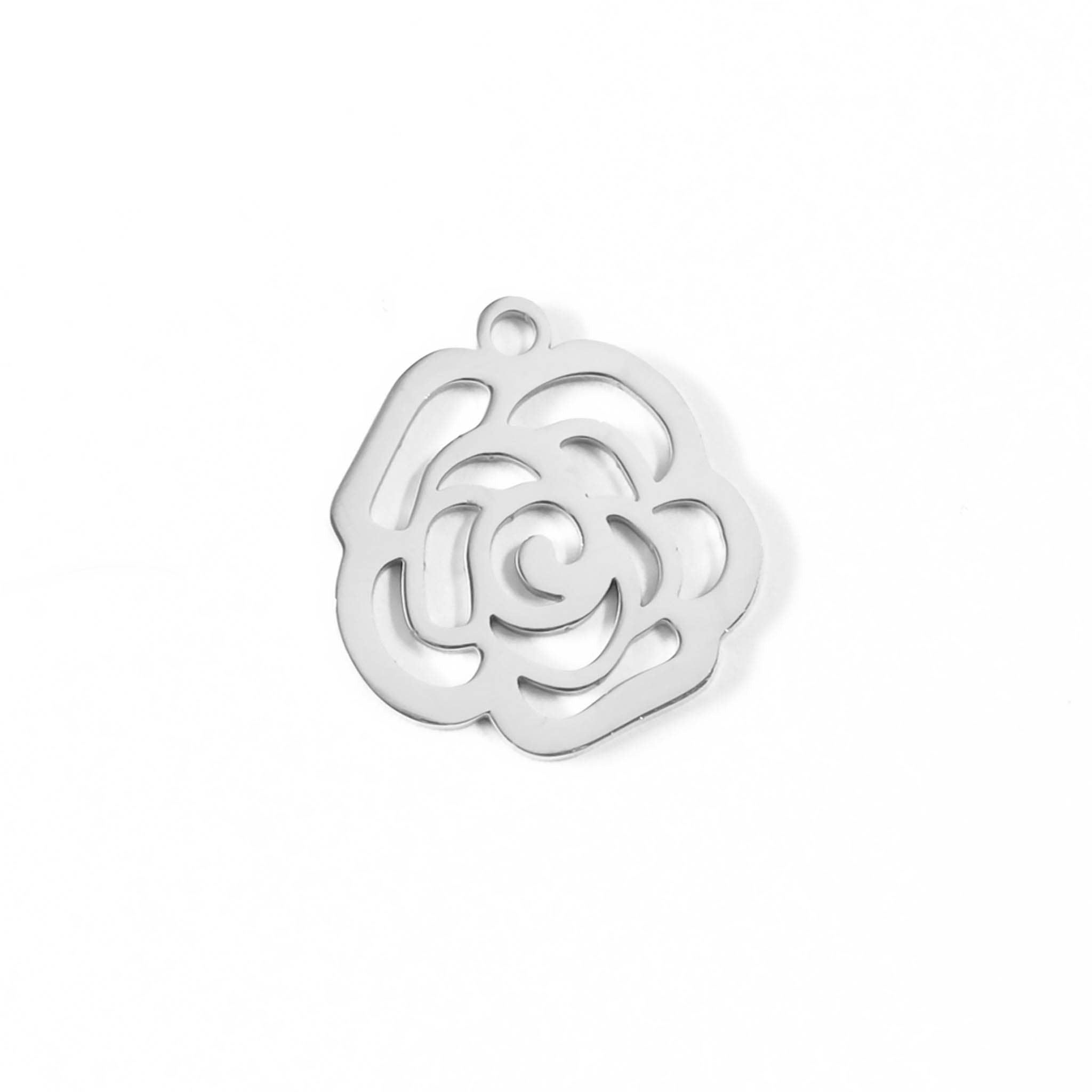 MTT Jewelry - Jewelry - Charms - Rose Charm - MTT Collective