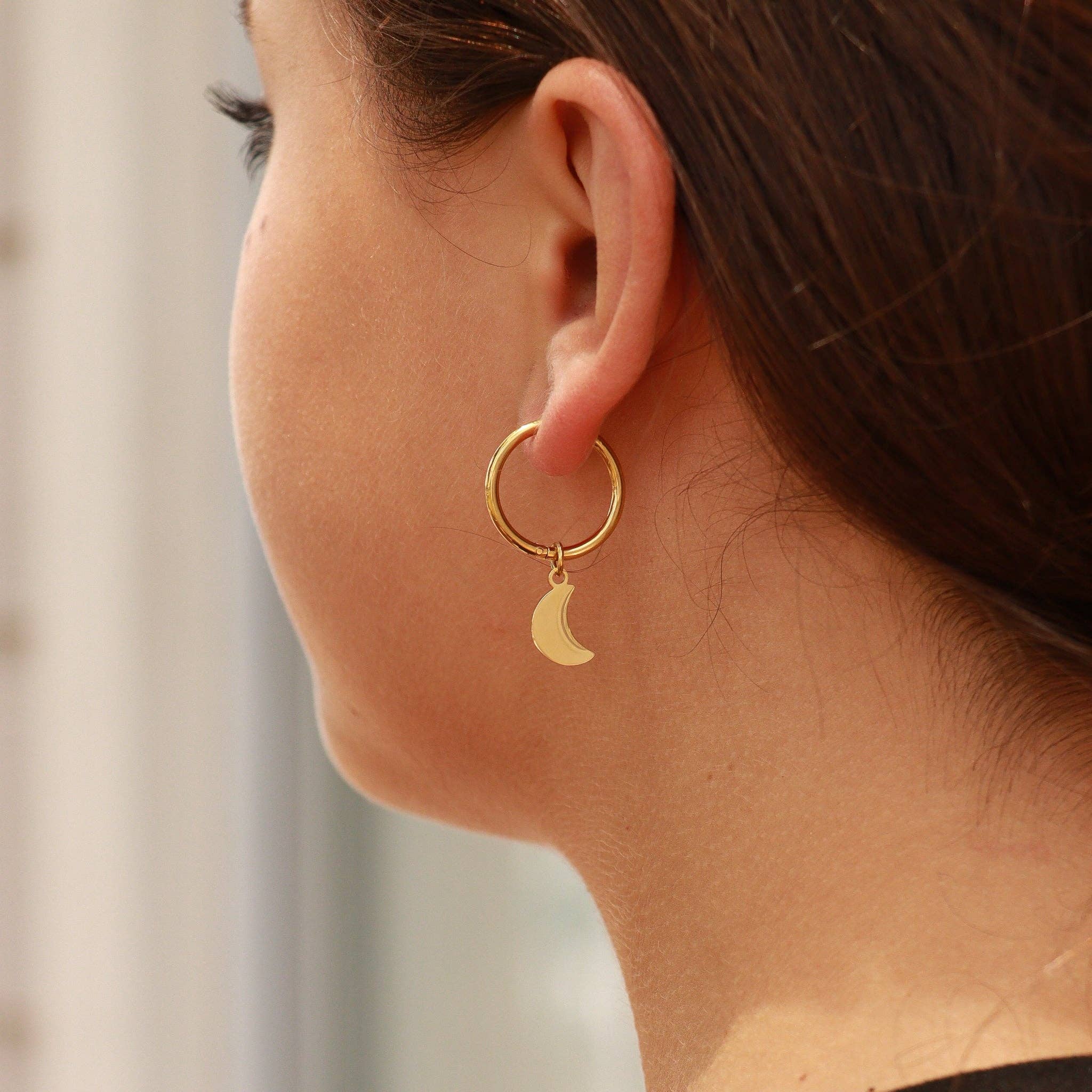 MTT Jewelry - Jewelry - Earrings - Star & Moon Pendant Earrings - MTT Collective