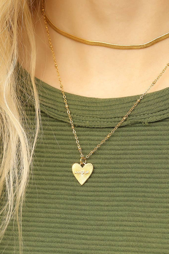 MTT Jewelry - Jewelry - Charms - Sunburst Heart Amour Charm - MTT Collective