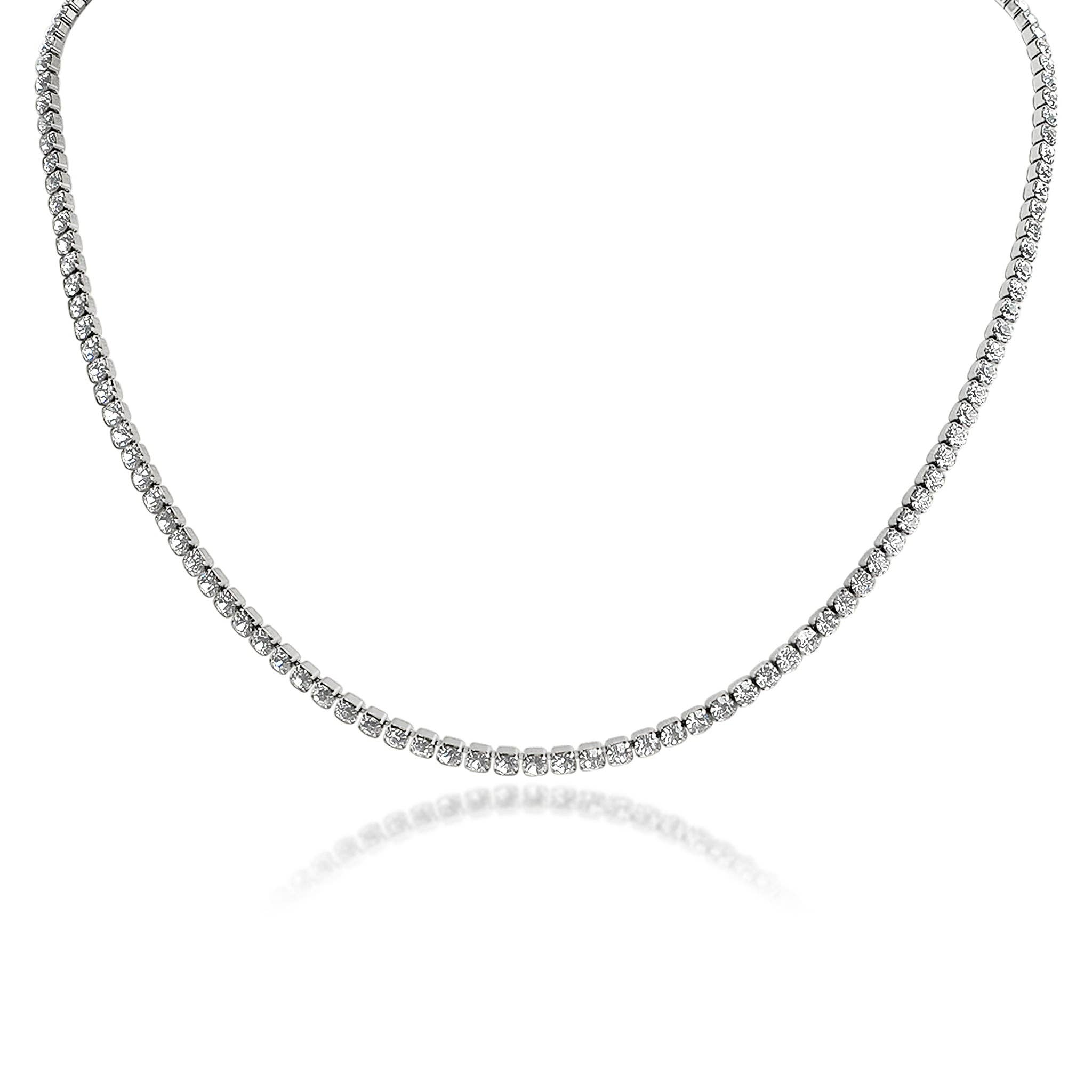 MTT Jewelry - Jewelry - Necklaces - CZ Tennis Chain Necklace - MTT Collective