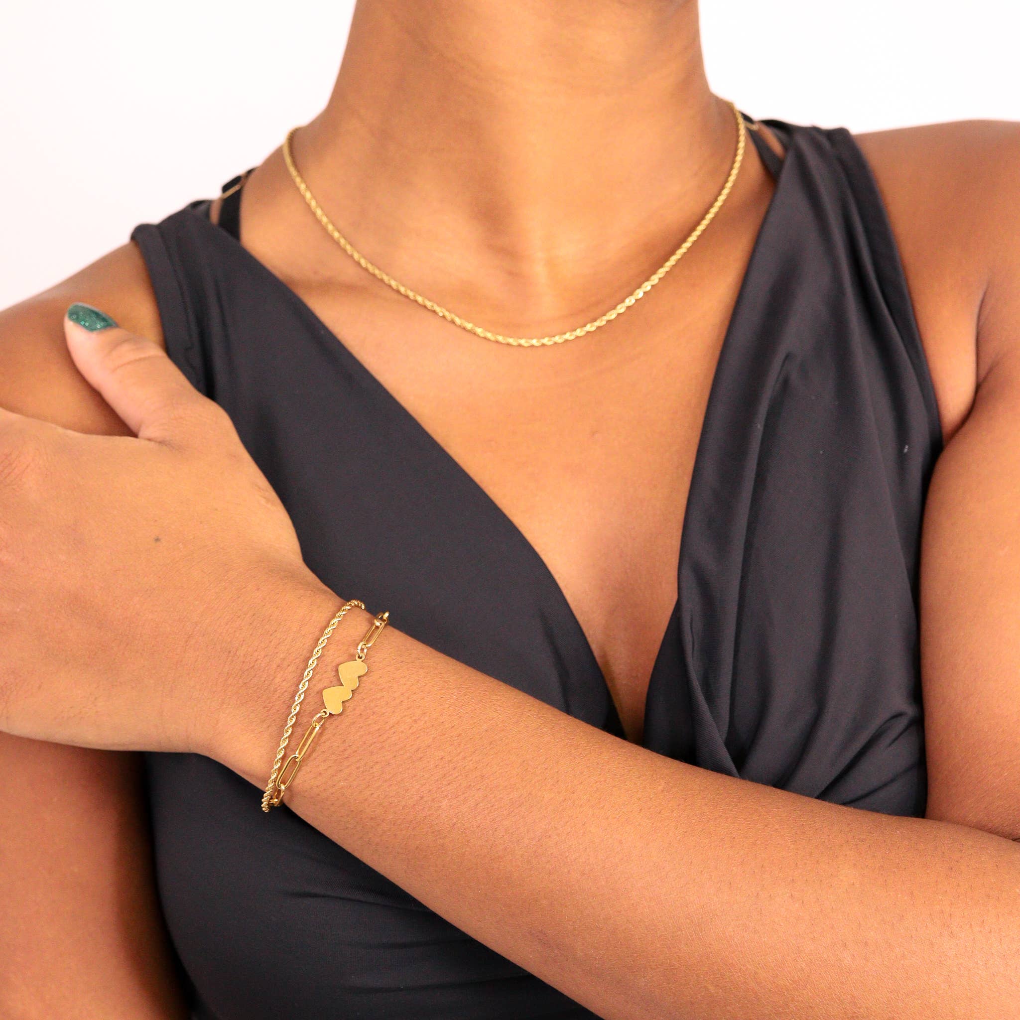 MTT Jewelry - Jewelry - Bracelets - Ashley Rope Chain Bracelet - MTT Collective