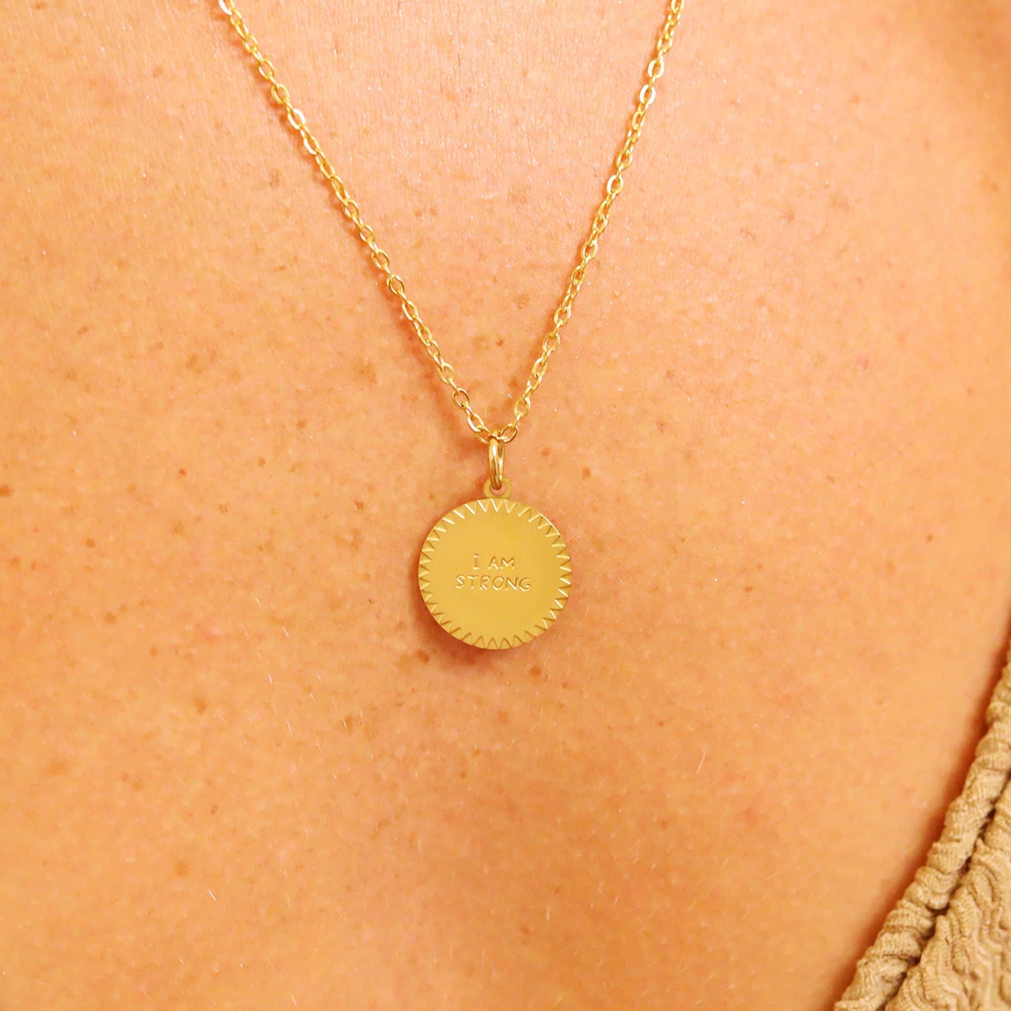 MTT Jewelry - Jewelry - Charms - "I Am Strong" Charm - MTT Collective