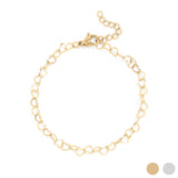 Raelynn Linked Heart Chain Bracelet