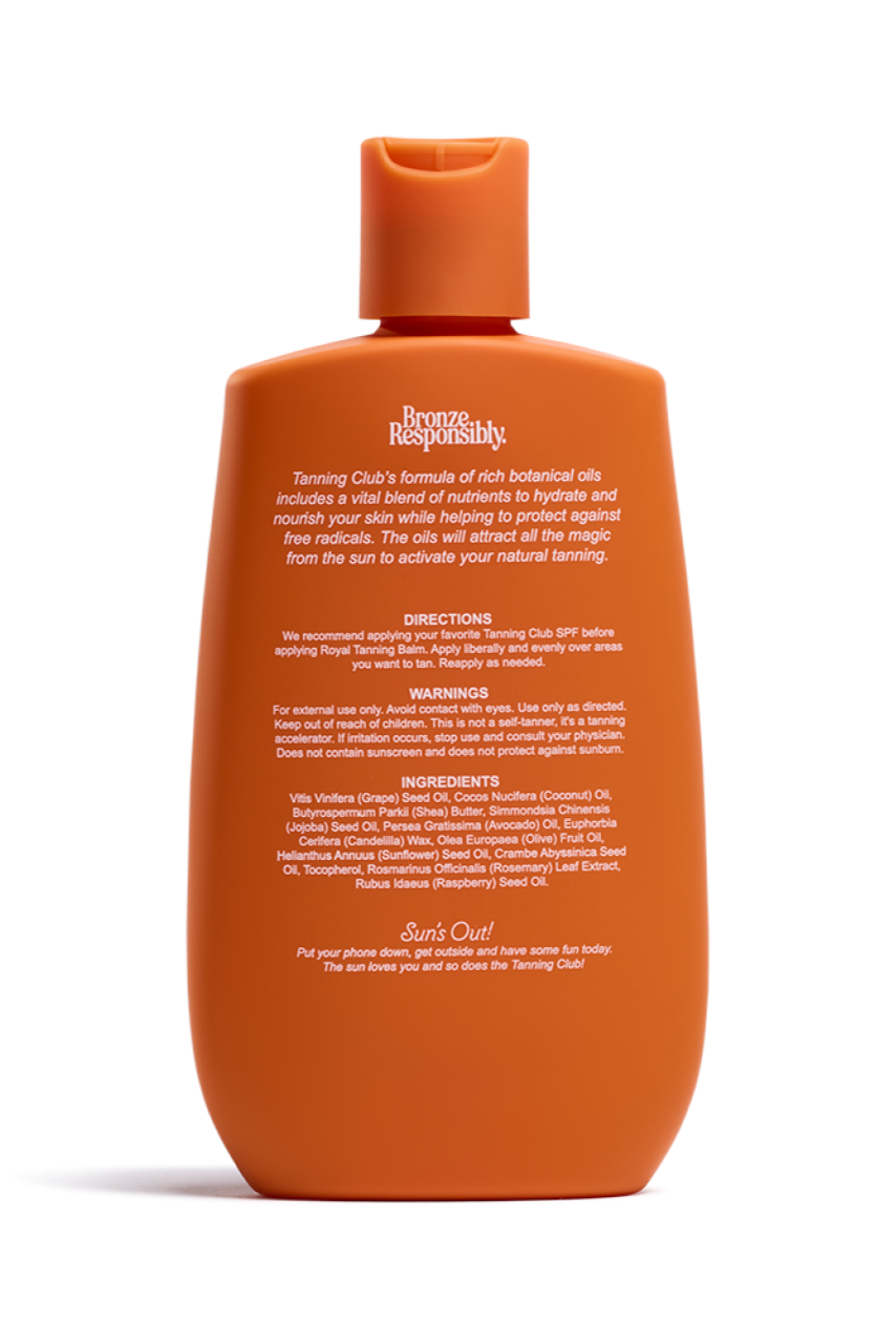 Tanning Club - Lifestyle - Skincare - Royal Tanning Balm - MTT Collective