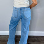 Lowell High Rise Step-Hem Jeans - MTT Collective