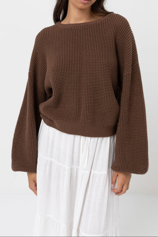 Rhythm - Womens - Tops - Sweaters - Classic Knit Jumper - MTT Collective
