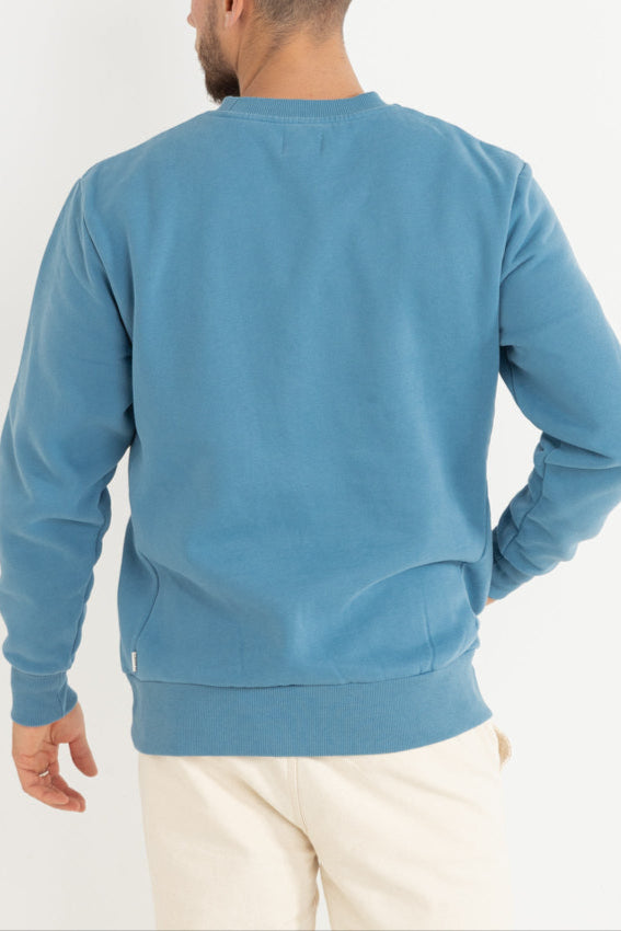 Rhythm - Mens - Tops - Sweaters - Classic Fleece Crew - MTT Collective