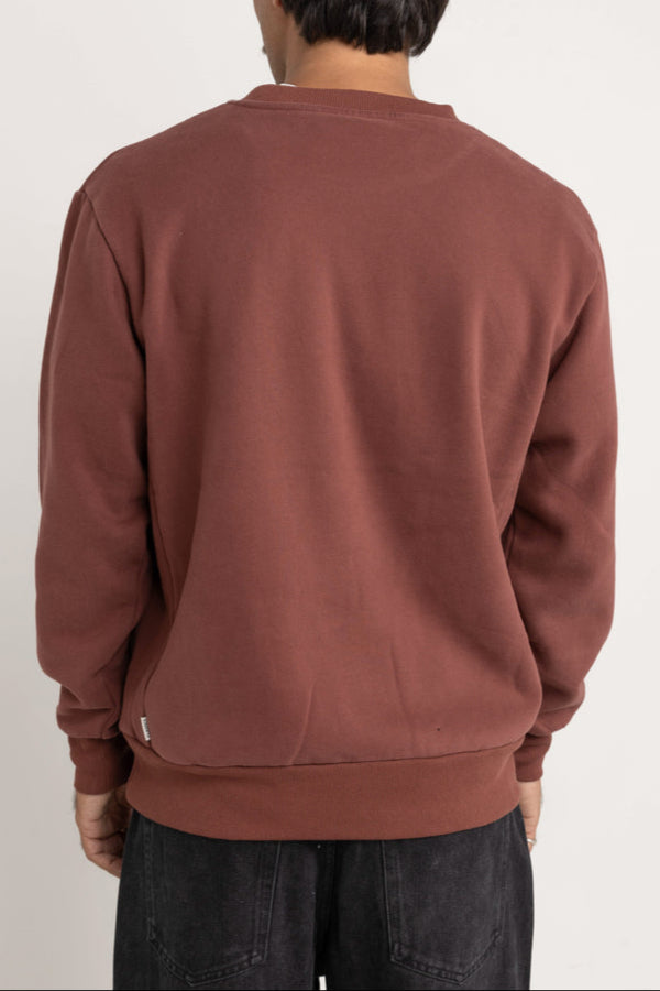 Rhythm - Mens - Tops - Sweaters - Classic Fleece Crew - MTT Collective