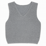 Amie Knit Sweater V-Neck Vest Top