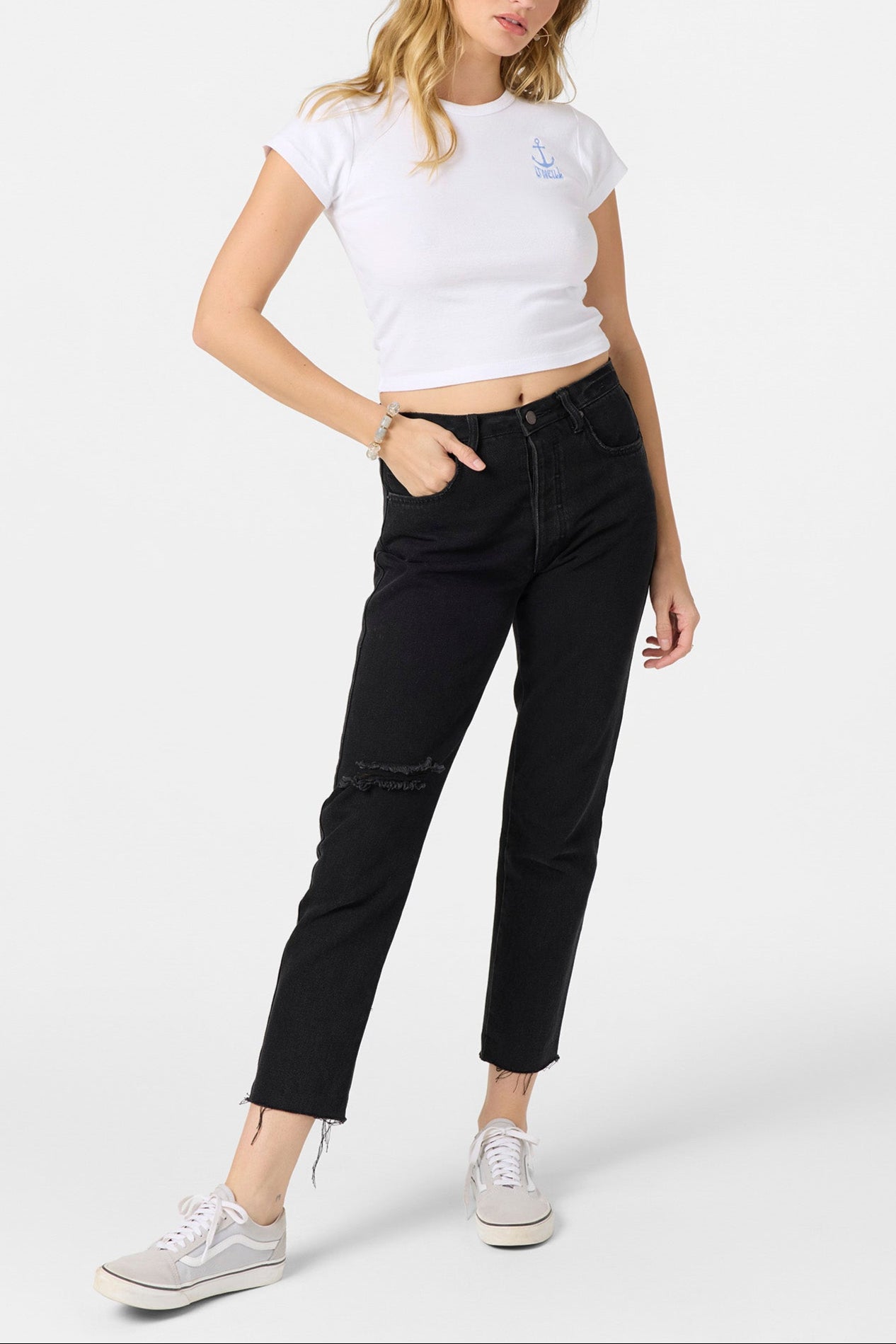 O'Neill - Womens - Tops - Tees - Tide Anchor Tee - MTT Collective