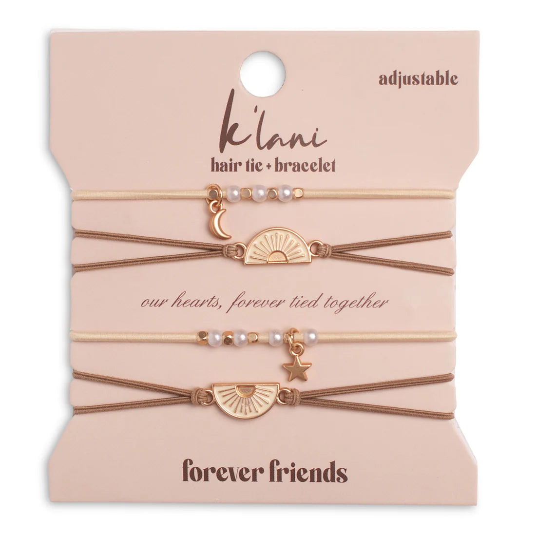 K'lani - Womens - Accessories - Hair - Forever Friends - Hair Tie Bracelet - MTT Collective