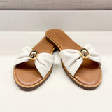 Dipsy White Leather Sandal