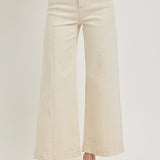 Janine High Rise-Crop Wide Pants