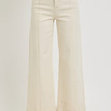 Janine High Rise-Crop Wide Pants