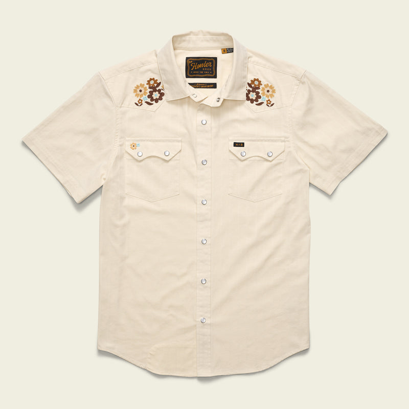Howler Bros - Mens - Tops - Button Ups - Crosscut Deluxe Short Sleeve Snapshirt - MTT Collective