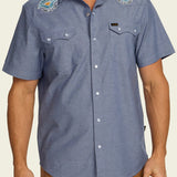 Howler Bros - Mens - Tops - Button Ups - Crosscut Deluxe Short Sleeve Snapshirt - MTT Collective