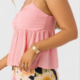O'Neill - Womens - Tops - Tanks - Reeta Solid Sleeveless Top - MTT Collective